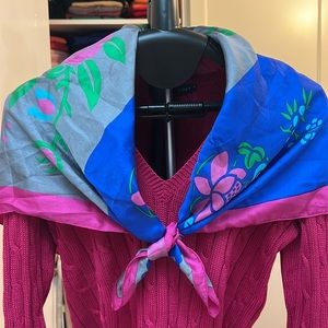 BTYF scarf, 32”x32”